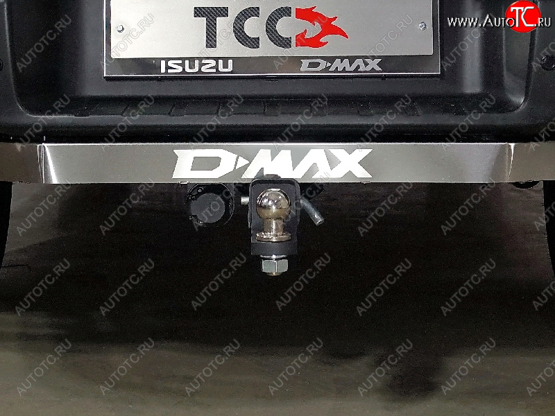 21 549 р. Фаркоп (тягово-сцепное устройство) TCC Тюнинг  Isuzu D-Max  RG (2020-2023) DoubleCab (оцинкованный, шар E, надпись D-MAX)  с доставкой в г. Тамбов