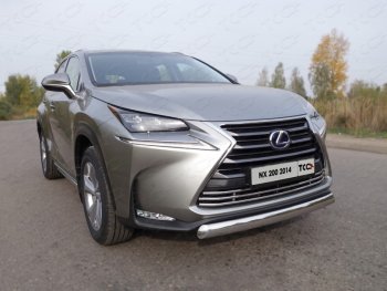 Декоративная вставка решетки радиатора (кроме F-Sport) ТСС Тюнинг Lexus NX200 Z10 дорестайлинг (2014-2017) ()