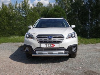 Декоративная вставка решетки радиатора ТСС Тюнинг Subaru (Субару) Outback (Аутбэк)  BS/B15 (2014-2021) BS/B15 дорестайлинг универсал, рестайлинг универсал ()