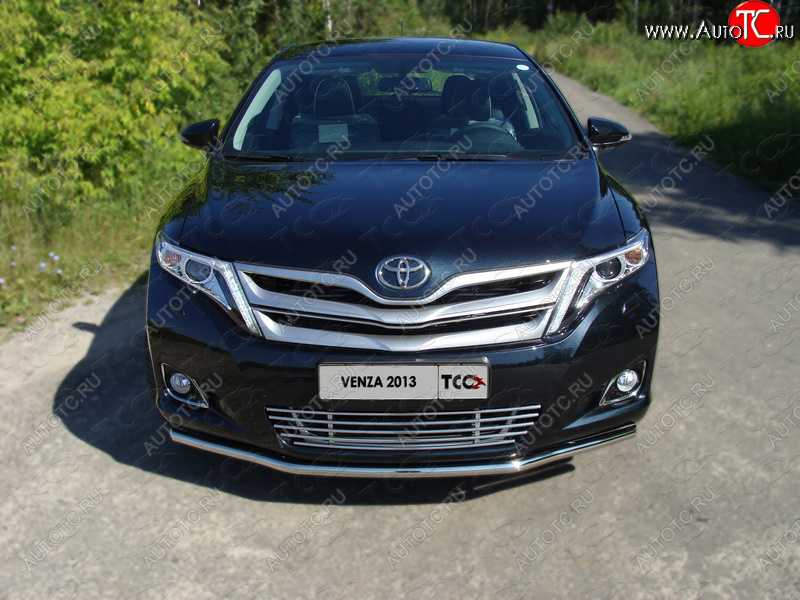 9 349 р. Декоративная вставка решетки радиатора ТСС Тюнинг  Toyota Venza  GV10 (2012-2016) рестайлинг (d 12 мм)  с доставкой в г. Тамбов