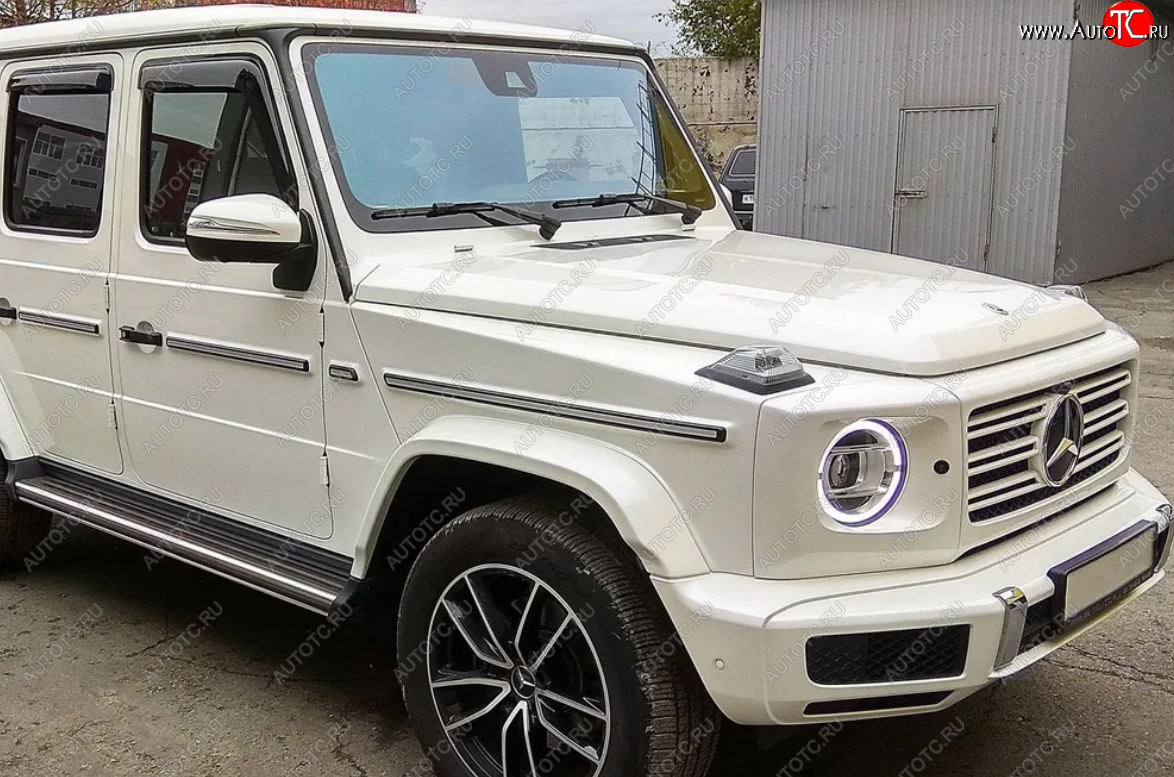 2 989 р. Дефлекторы окон SIM Mercedes-Benz G class W463 (2018-2024)  с доставкой в г. Тамбов