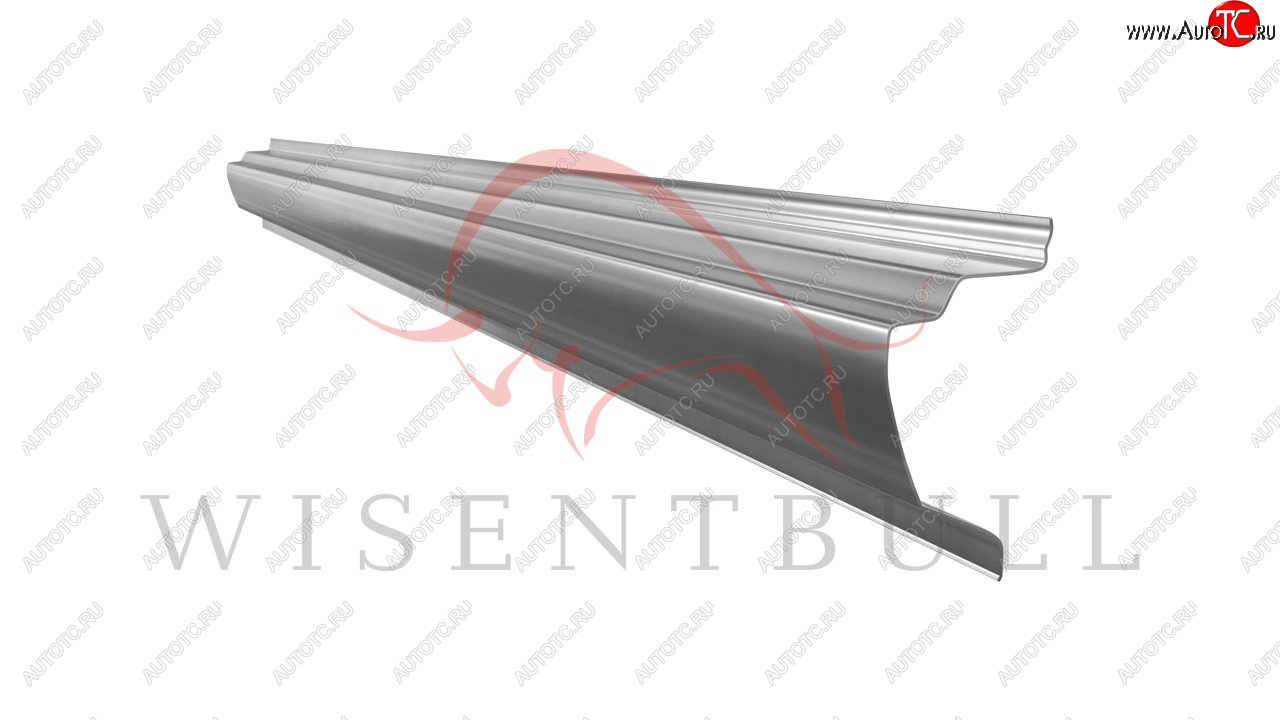 2 189 р. Ремонтный левый порог Wisentbull Peugeot 407 седан (2004-2010)  с доставкой в г. Тамбов