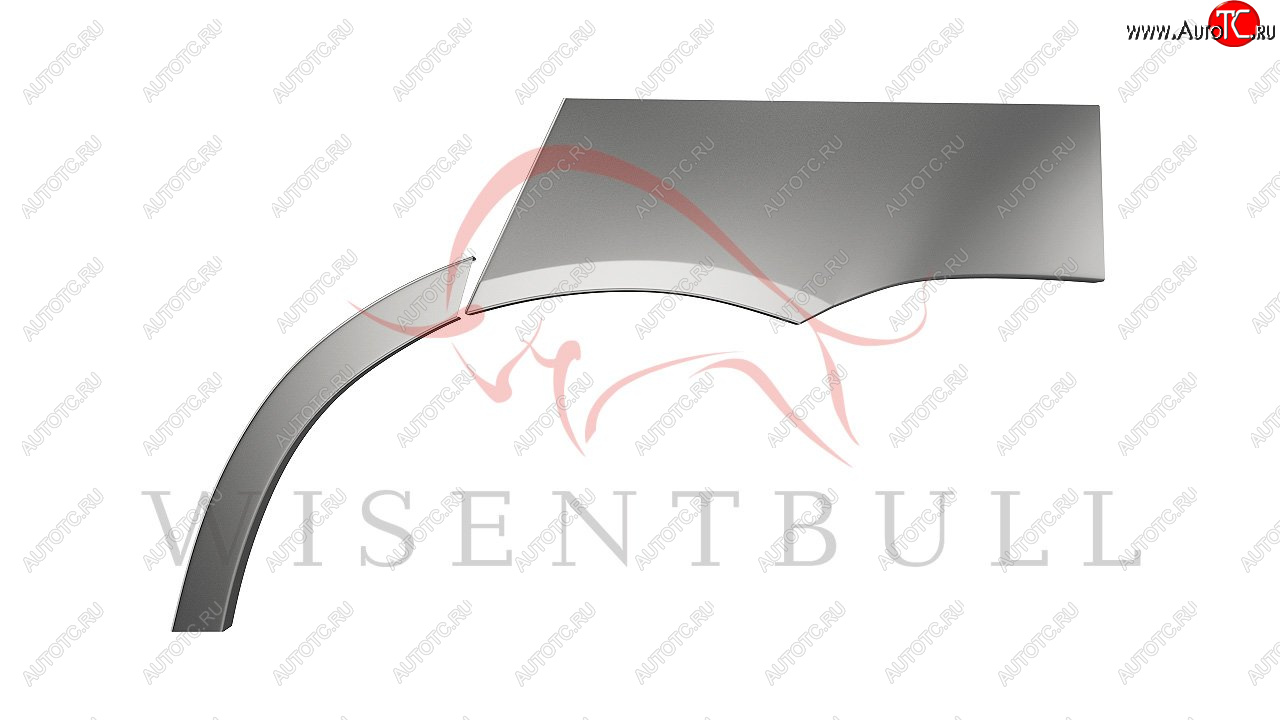 2 189 р. Левая задняя ремонтная арка (внешняя) Wisentbull  CITROEN Xsara  N1 (1997-2005) хэтчбэк 5 дв. дорестайлинг, хэтчбэк 5 дв. 1-ый рестайлинг, хэтчбэк 5 дв. 2-ой рестайлинг  с доставкой в г. Тамбов