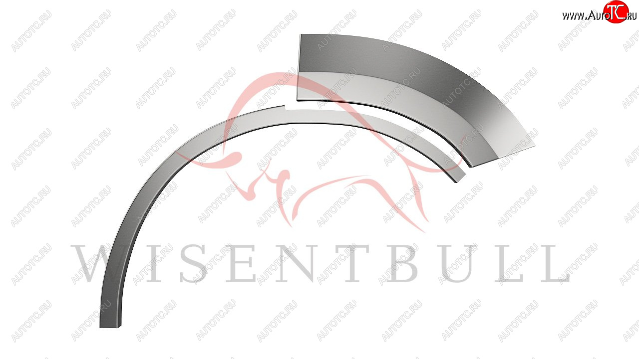 2 189 р. Левая задняя ремонтная арка (внешняя) Wisentbull  INFINITI FX50  S50 (2003-2008)  с доставкой в г. Тамбов