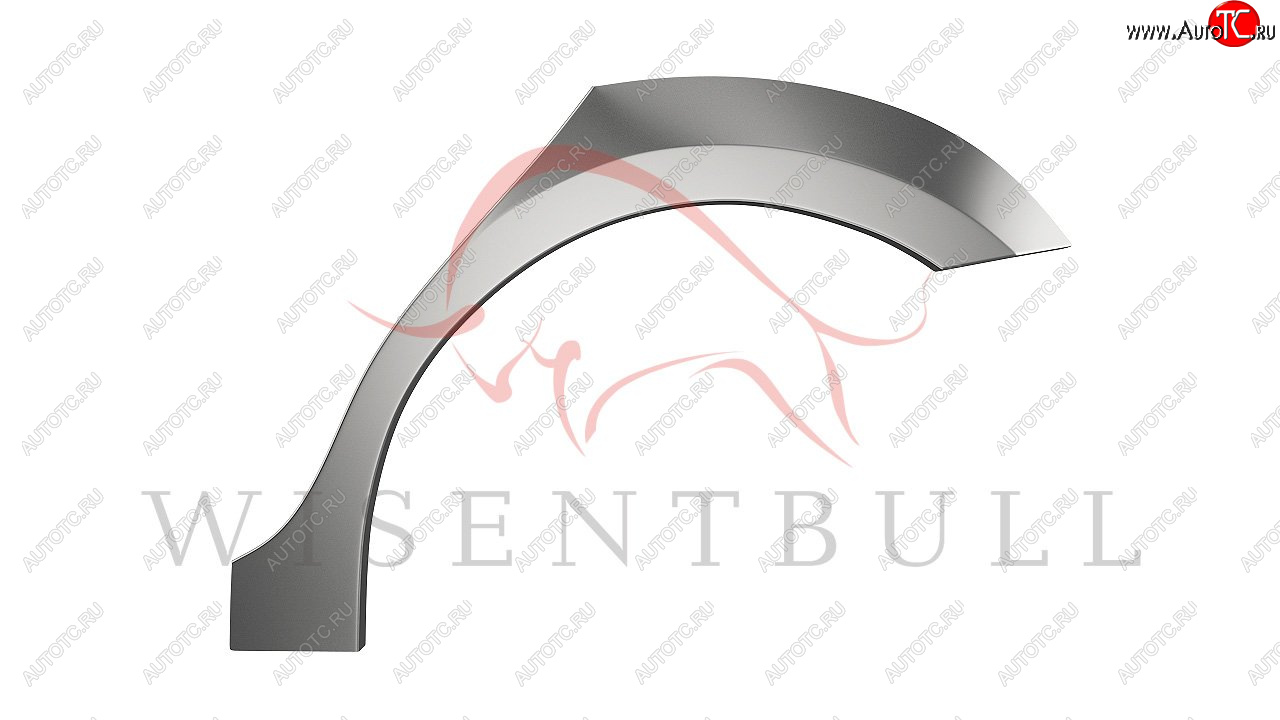 2 189 р. Левая задняя ремонтная арка (внешняя) Wisentbull  KIA Ceed  1 ED (2006-2012) дорестайлинг универсал, рестайлинг универсал  с доставкой в г. Тамбов
