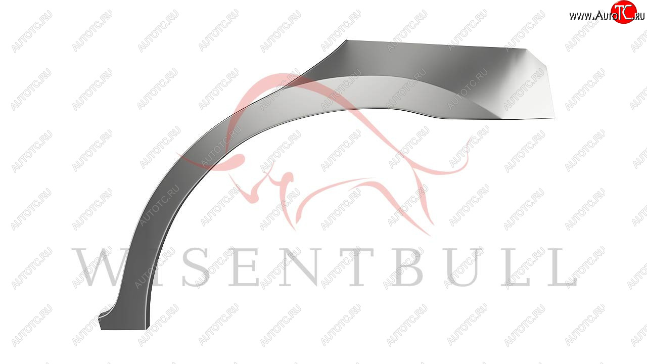 2 189 р. Левая задняя ремонтная арка (внешняя) Wisentbull  KIA Cerato  1 LD (2003-2008) седан дорестайлинг, хэтчбэк, седан рестайлинг  с доставкой в г. Тамбов