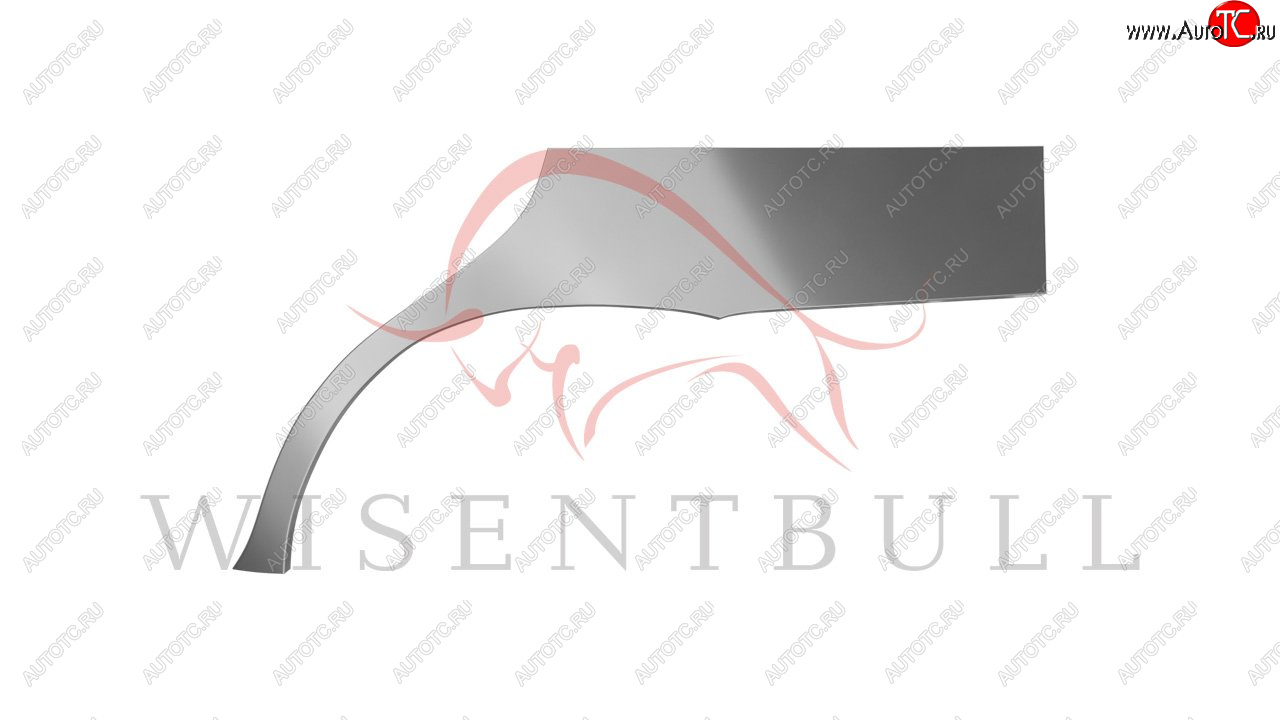 2 189 р. Левая задняя ремонтная арка (внешняя) Wisentbull  KIA Sephia (1998-2001)  дорестайлинг седан  с доставкой в г. Тамбов