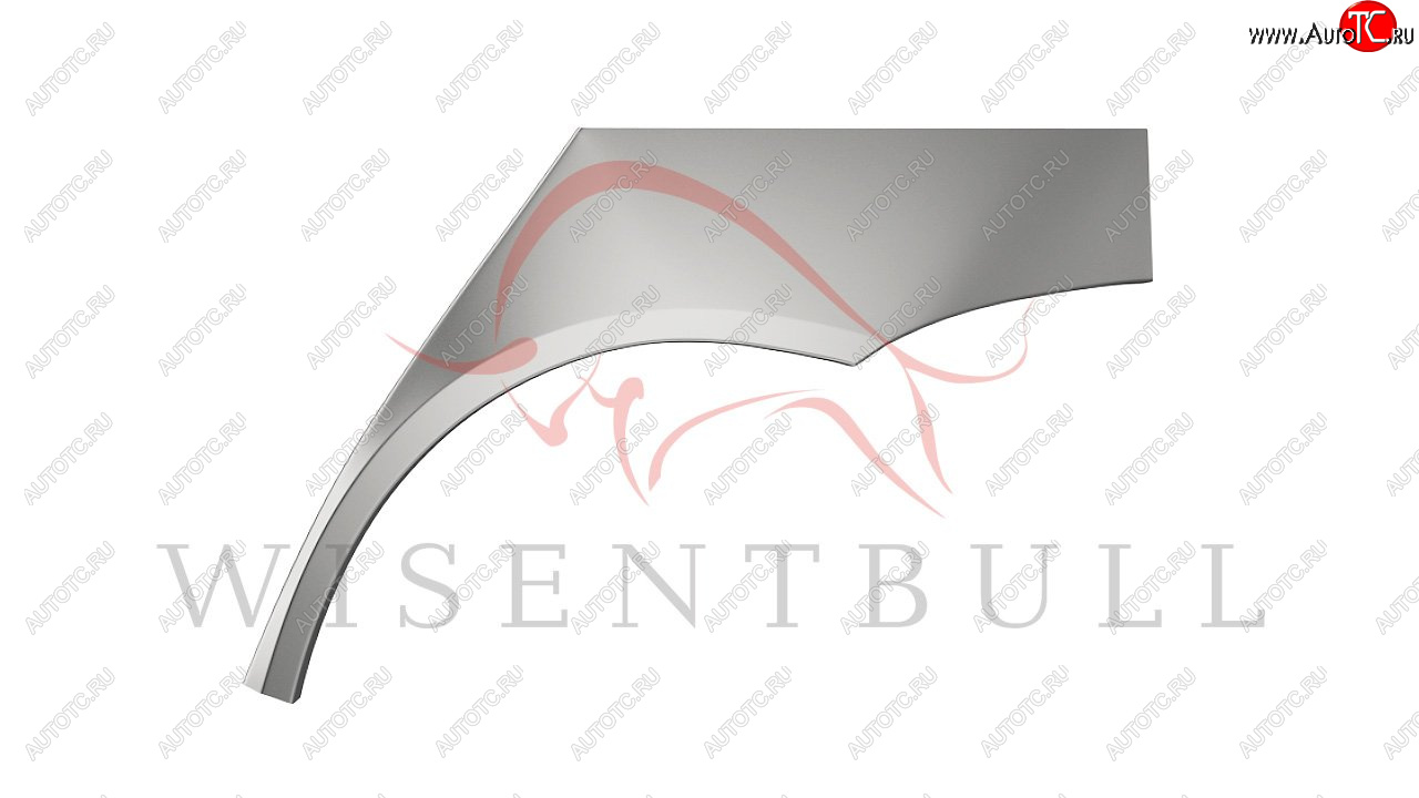 2 199 р. Левая задняя ремонтная арка (внешняя) Wisentbull  Лада Приора  2170 (2007-2018) седан дорестайлинг, седан рестайлинг  с доставкой в г. Тамбов