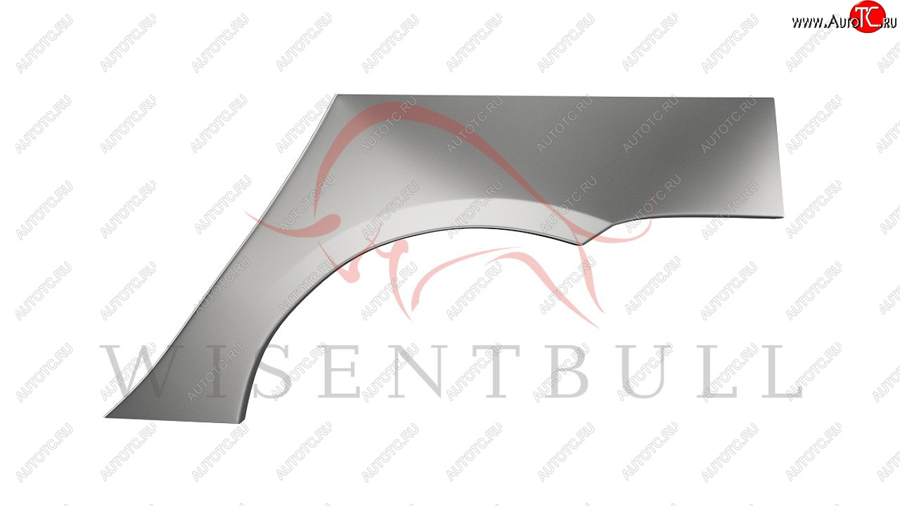 2 189 р. Левая задняя ремонтная арка (внешняя) Wisentbull  Peugeot 307  универсал (2001-2008) дорестайлинг, рестайлинг  с доставкой в г. Тамбов