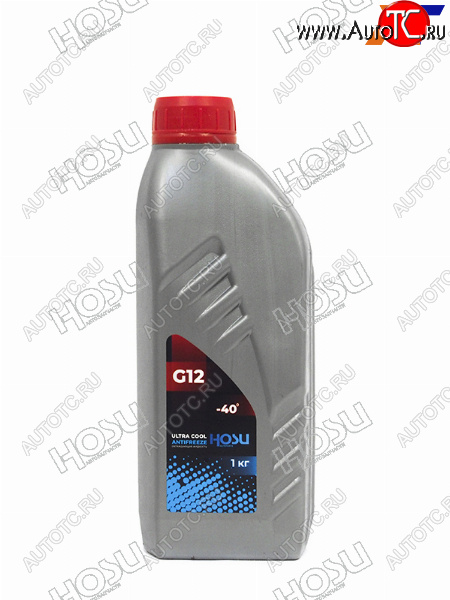 211 р. Антифриз (ULTRA COOL G12 1 кг. -40 C красный) HOSU HSCL0001  с доставкой в г. Тамбов