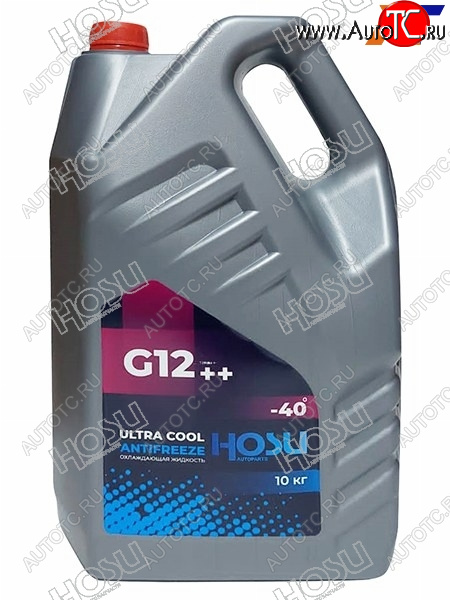 2 099 р. Антифриз (ULTRA COOL G12++ 10 кг. -40 C Розовый) HOSU HSCL0027  с доставкой в г. Тамбов
