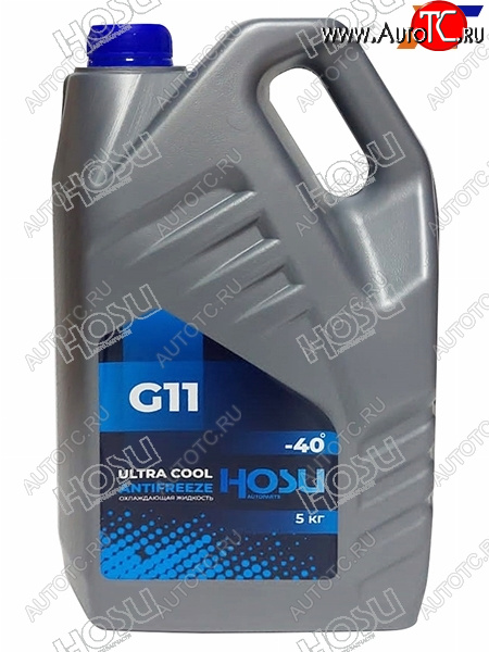 829 р. Антифриз (ULTRA COOL G11 5 кг. -40 C Синий) HOSU HSCL0029  с доставкой в г. Тамбов