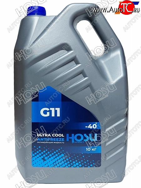 1 579 р. Антифриз (ULTRA COOL G11 10 кг. -40 C Синий) HOSU HSCL0030  с доставкой в г. Тамбов