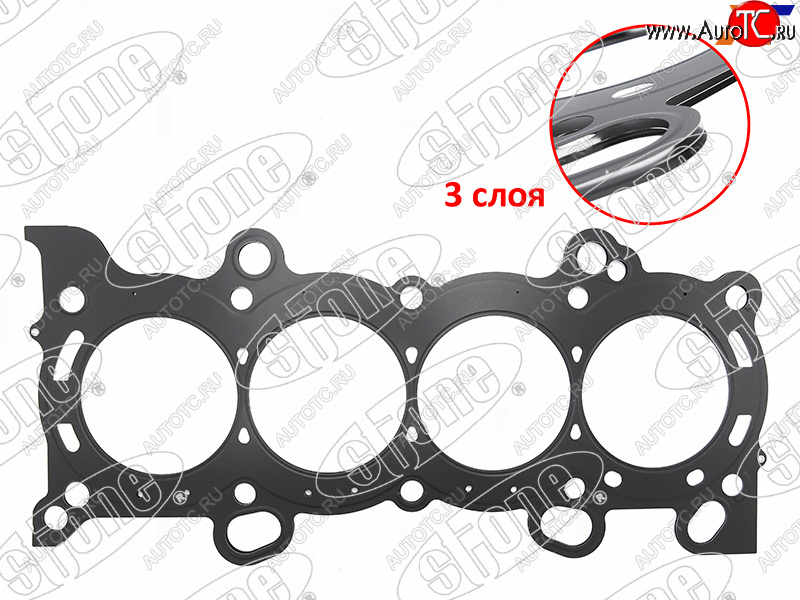 8 199 р. Прокладка ГБЦ K24A STONE Honda CR-V RE1,RE2,RE3,RE4,RE5,RE7 дорестайлинг (2007-2010)  с доставкой в г. Тамбов