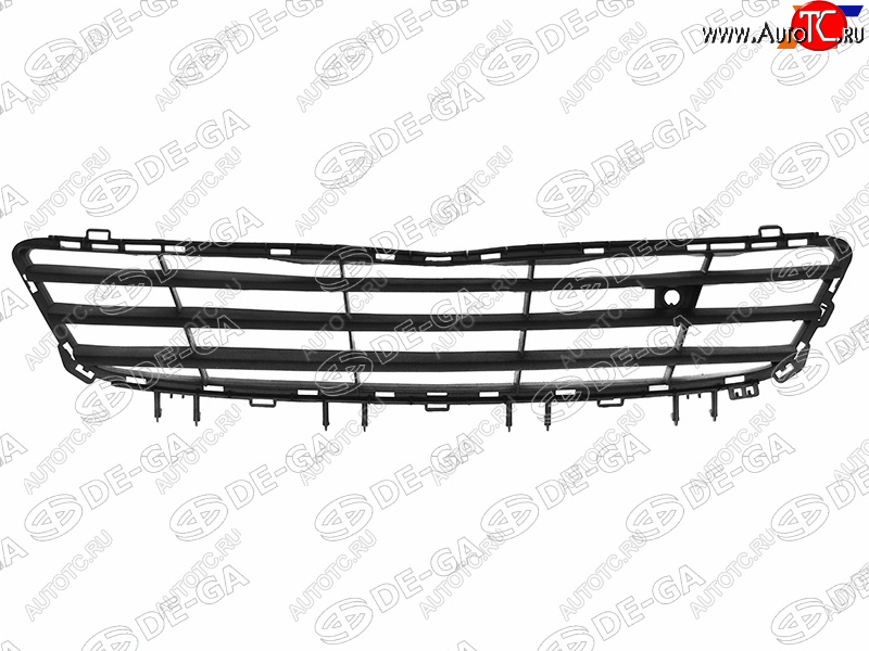 649 р. Центральная решетка переднего бампера DE-GA Opel Astra H универсал (2004-2007)  с доставкой в г. Тамбов