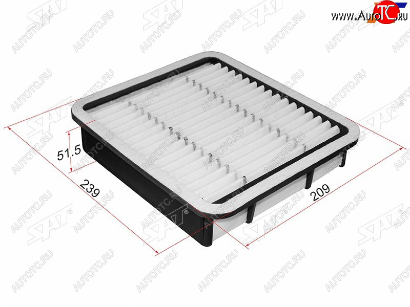 339 р. Фильтр воздушный SAT  Toyota Mark 2  Blit (2002-2007) универсал  с доставкой в г. Тамбов