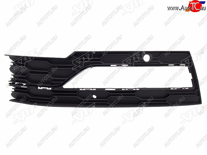 829 р. Левая оправа ДХО (под сонар) SAT  Skoda Octavia  A8 (2019-2022) универсал (молдинг хром)  с доставкой в г. Тамбов