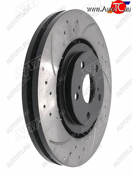 13 299 р. Комплект дисков тормозных передний перфорированные Ø 328mm SAT Lexus RX350 AL10 рестайлинг (2012-2015)  с доставкой в г. Тамбов