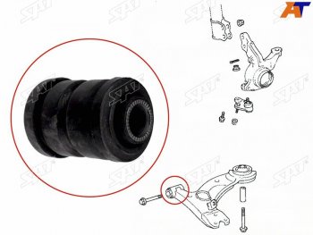 199 р. Сайлентблок переднего нижнего рычага FR SAT  Toyota Caldina  T190 - Corona  T190  с доставкой в г. Тамбов. Увеличить фотографию 1