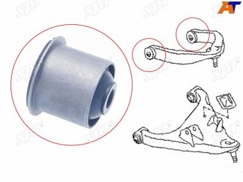 559 р. Сайлентблок верхнего рычага FR SAT  Nissan Patrol  6 (2010-2017) Y62 дорестайлинг, Y62 рестайлинг  с доставкой в г. Тамбов. Увеличить фотографию 4