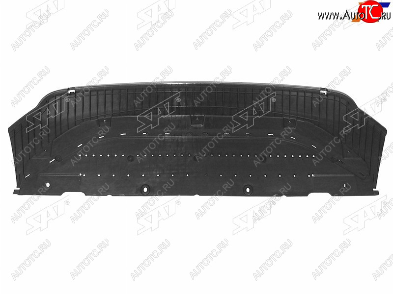 2 199 р. Защита двигателя (передняя часть) SAT  Audi A6  C7 (2010-2014) дорестайлинг, седан, дорестайлинг, универсал  с доставкой в г. Тамбов