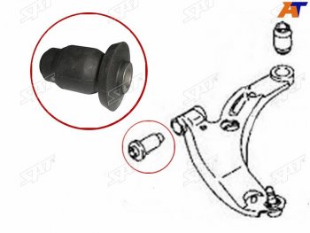 199 р. Сайлентблок переднего рычага FR SAT Mazda 323/Familia седан BJ дорестайлинг (1998-2000)  с доставкой в г. Тамбов. Увеличить фотографию 1