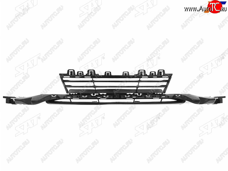 4 649 р. Нижняя решетка переднего бампера SAT  BMW 3 серия  F30 (2015-2018) седан рестайлинг  с доставкой в г. Тамбов