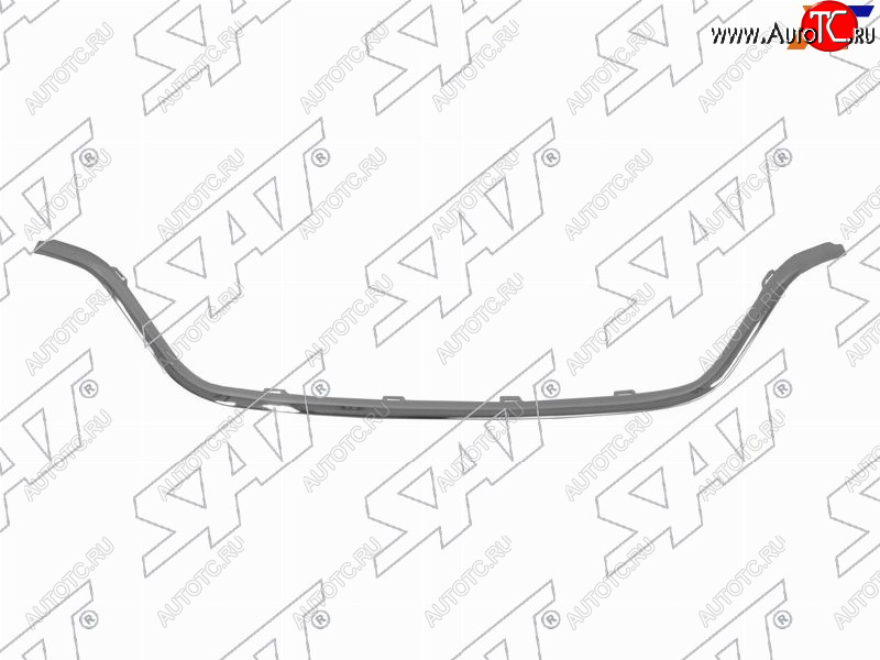 2 359 р. Молдинг решетки радиатора (нижний) SAT  Renault Sandero Stepway  (B8) (2018-2022) рестайлинг (хром)  с доставкой в г. Тамбов
