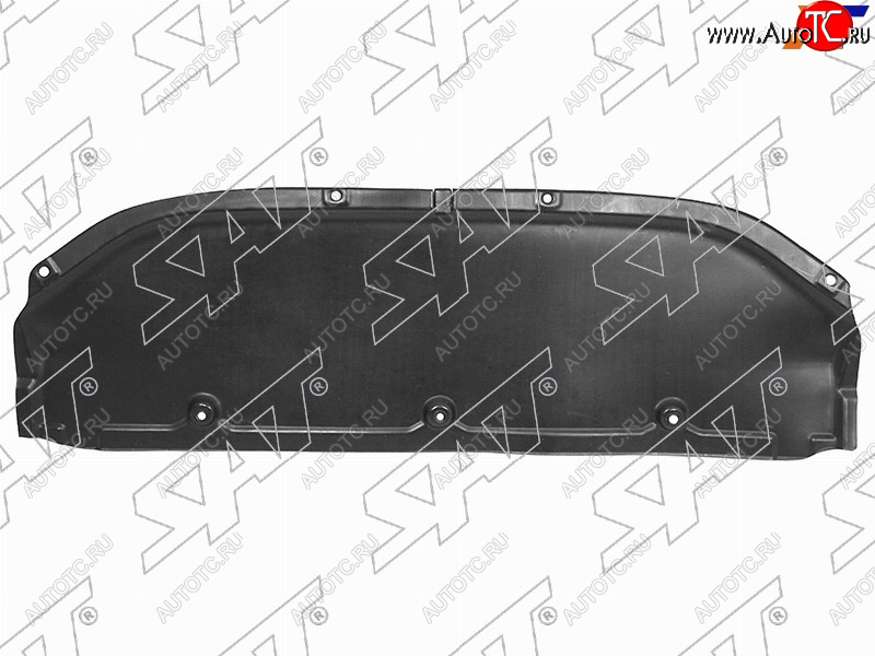 1 049 р. Защита переднего бампера (пыльник) SAT  Nissan Qashqai  1 (2010-2013) J10 рестайлинг  с доставкой в г. Тамбов