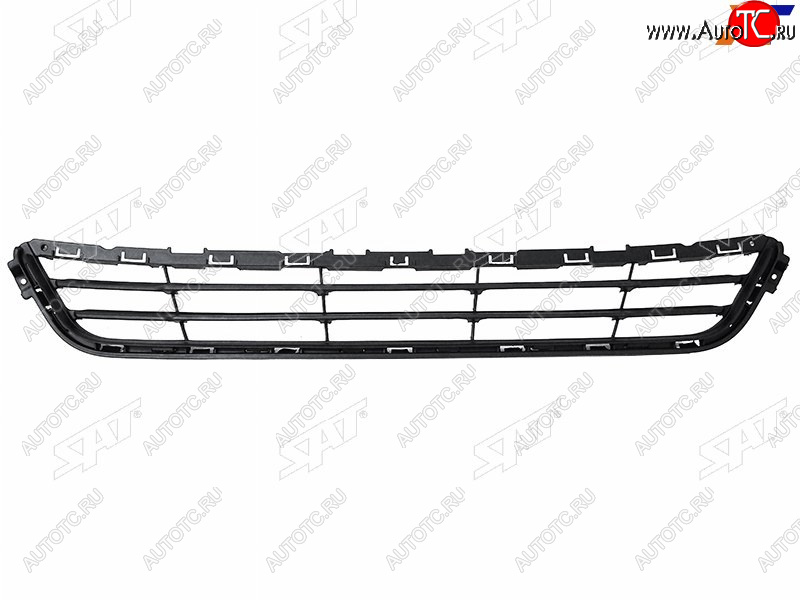 1 499 р. Нижняя решетка переднего бампера SAT  Ford Mondeo  MK5 CD391 (2014-2018) дорестайлинг седан, дорестайлинг универсал  с доставкой в г. Тамбов