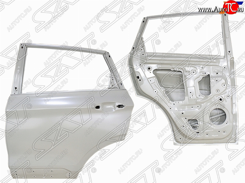 20 399 р. Дверь задняя LH SAT Geely Coolray SX11 дорестайлинг (2018-2023) (неокрашенная)  с доставкой в г. Тамбов