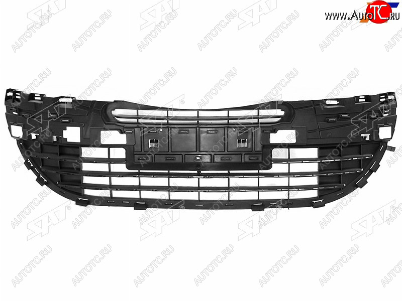 4 899 р. Нижняя решетка переднего бампера SAT  Peugeot 408 (2010-2017)  дорестайлинг  с доставкой в г. Тамбов