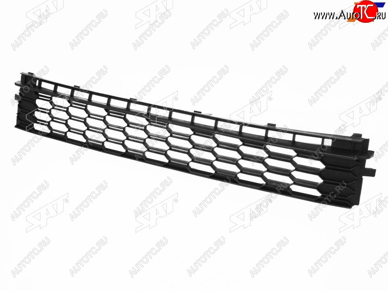 1 199 р. Нижняя решетка переднего бампера SAT  Skoda Rapid  NH3 (2017-2020) рестайлинг лифтбэк  с доставкой в г. Тамбов
