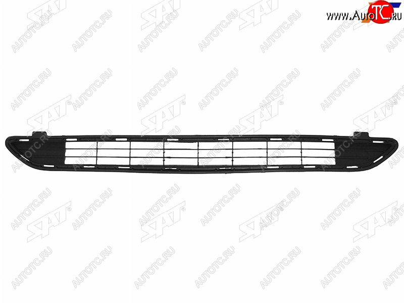 1 179 р. Верхняя решетка переднего бампера SAT Toyota RAV4 XA40 5 дв. рестайлинг (2015-2019)  с доставкой в г. Тамбов