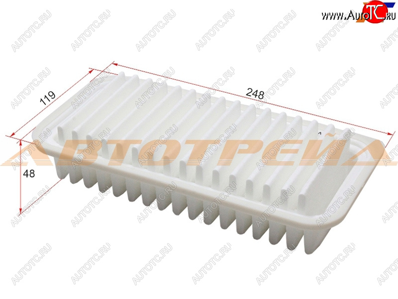 1 129 р. Фильтр воздушный MICRO  Toyota Corolla Axio ((E160) седан), Corolla Fielder (E140,  E160), Yaris (XP10,  XP90,  XP130,  XP210)  с доставкой в г. Тамбов