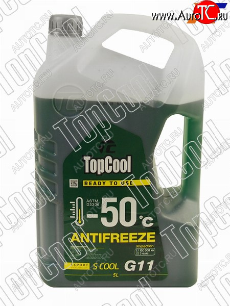 1 059 р. Антифриз (S COOL G11 5 л. -50 C Зелёный) TOPCOOL Z0024  с доставкой в г. Тамбов
