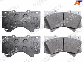 10 249 р. Колодки тормозные перед FL-FR SAT   Lexus LX570  J200 (2007-2022), Toyota Land Cruiser  200 (2007-2021), Toyota Tundra  XK50 (2007-2024)  с доставкой в г. Тамбов. Увеличить фотографию 1