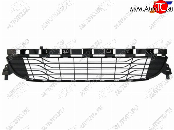 5 399 р. Нижняя решетка переднего бампера SAT  Renault Megane  седан (2008-2012)  дорестайлинг  с доставкой в г. Тамбов