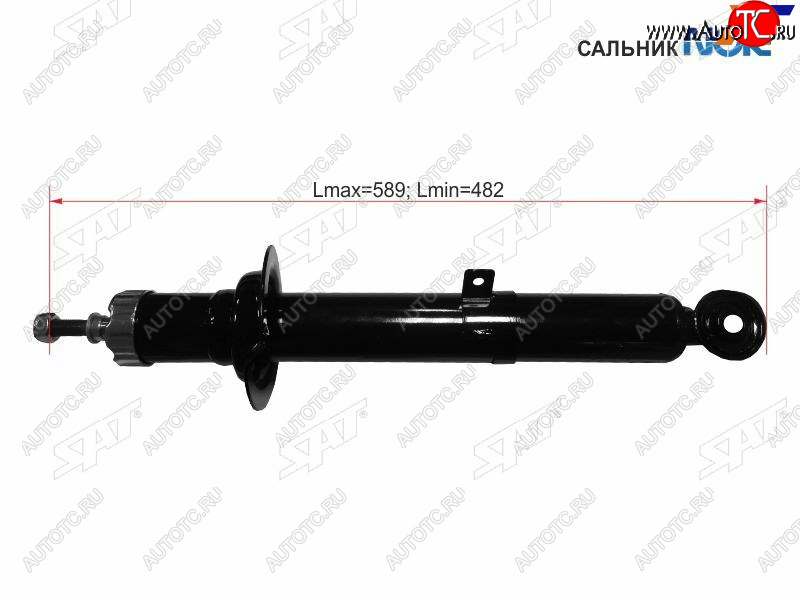 3 599 р. Стойка передняя RH SAT Toyota Mark X X130 дорестайлинг (2009-2012)  с доставкой в г. Тамбов