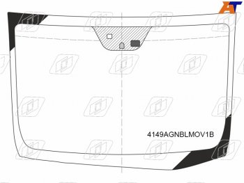 7 599 р. Стекло лобовое (Датчик дождя Место под датчик запотевания) FUYAO  Hyundai Avante - Elantra  MD  с доставкой в г. Тамбов. Увеличить фотографию 2