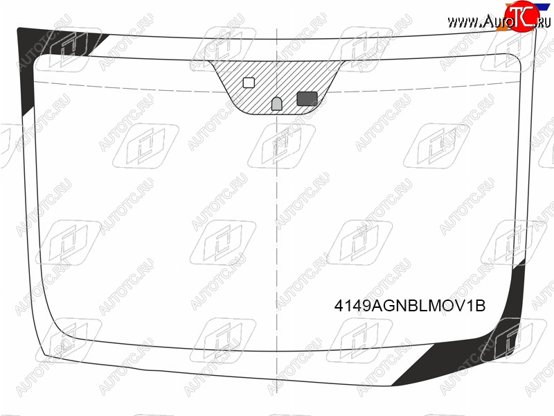 7 599 р. Стекло лобовое (Датчик дождя Место под датчик запотевания) FUYAO  Hyundai Avante - Elantra  MD  с доставкой в г. Тамбов