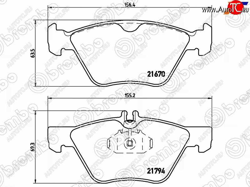 3 299 р. Колодки тормозные перед FR-FL SAT Mercedes-Benz E-Class W210 дорестайлинг универсал (1996-1999)  с доставкой в г. Тамбов