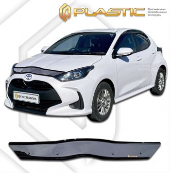 Дефлектор капота (Япония, Европа) CA-Plastic Toyota (Тойота) Yaris (Ярис)  XP210 (2020-2024) XP210 хэтчбэк 5 дв. дорестайлинг