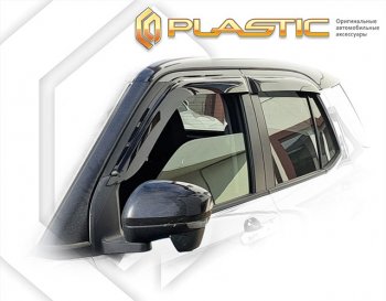 Дефлектора окон CA-Plastic Toyota (Тойота) Raize (Райз)  A210A,A202A,A200A,A201A (2019-2024) A210A,A202A,A200A,A201A  (classic полупрозрачный)