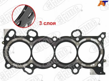 Прокладка ГБЦ K24Z1 STONE Honda CR-V RE1,RE2,RE3,RE4,RE5,RE7 дорестайлинг (2007-2010)