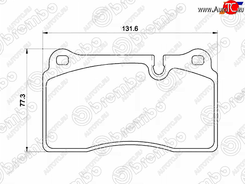 5 349 р. Колодки тормозные передние FL-FR SAT  Land Rover Range Rover Sport  1 L320 (2005-2009) дорестайлинг  с доставкой в г. Тамбов