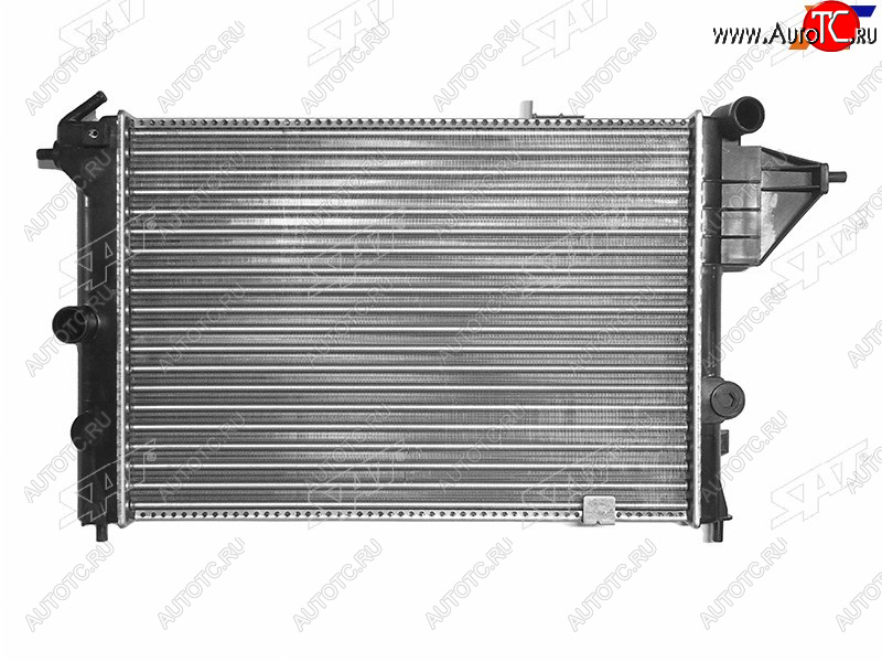 3 499 р. Радиатор охлаждающей жидкости SAT  Opel Vectra  A (1988-1995) седан дорестайлинг, седан рестайлинг  с доставкой в г. Тамбов