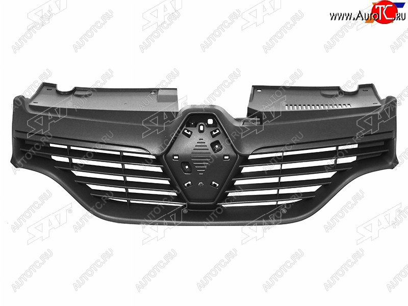 1 999 р. Решетка радиатора SAT Renault Logan 2 дорестайлинг (2014-2018) (неокрашенная)  с доставкой в г. Тамбов