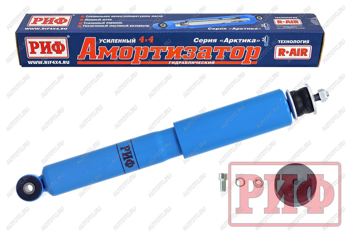 3 699 р. Амортизатор передний Арктика РИФ  Лада Нива 4х4  2121 - нива 4х4  2121 (лифт 50 мм)  с доставкой в г. Тамбов