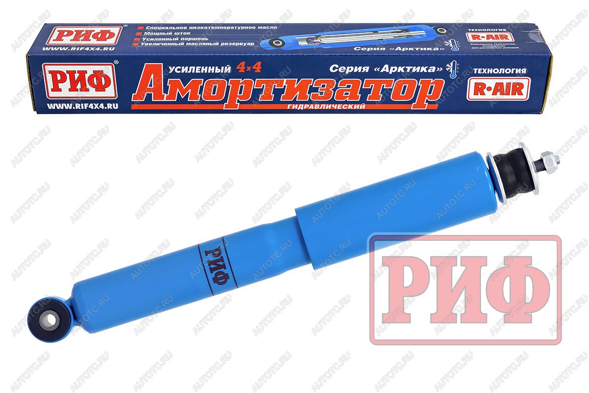 3 259 р. Амортизатор передний усиленный штатный Арктика РИФ  Лада Нива 4х4  2121 - нива 4х4  2121 (лифт 50 мм)  с доставкой в г. Тамбов